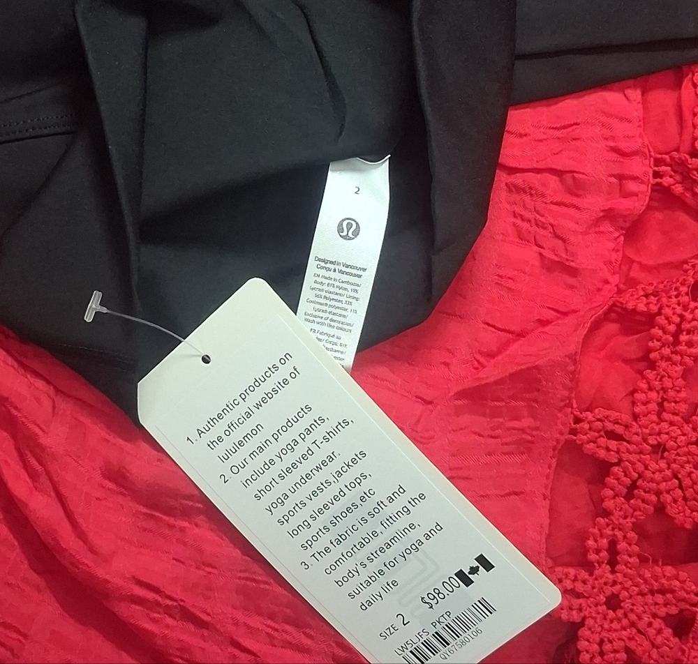 Lululemon Athletica | High-Rise – Women’s Size 2, 4, 6, 8, 10, 12– Black - Picture 6 of 9